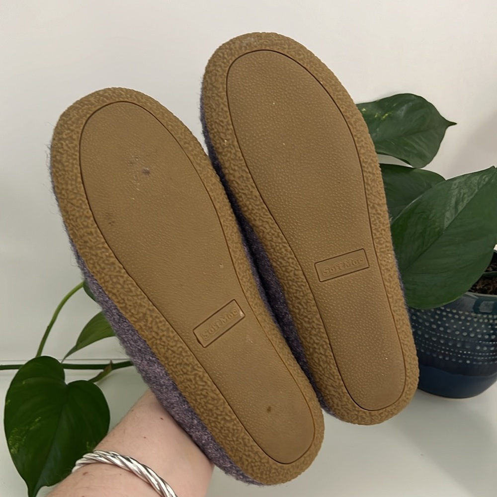 Softmoc Saturn 3 Purple Wool Slippers - Picture 10 of 12